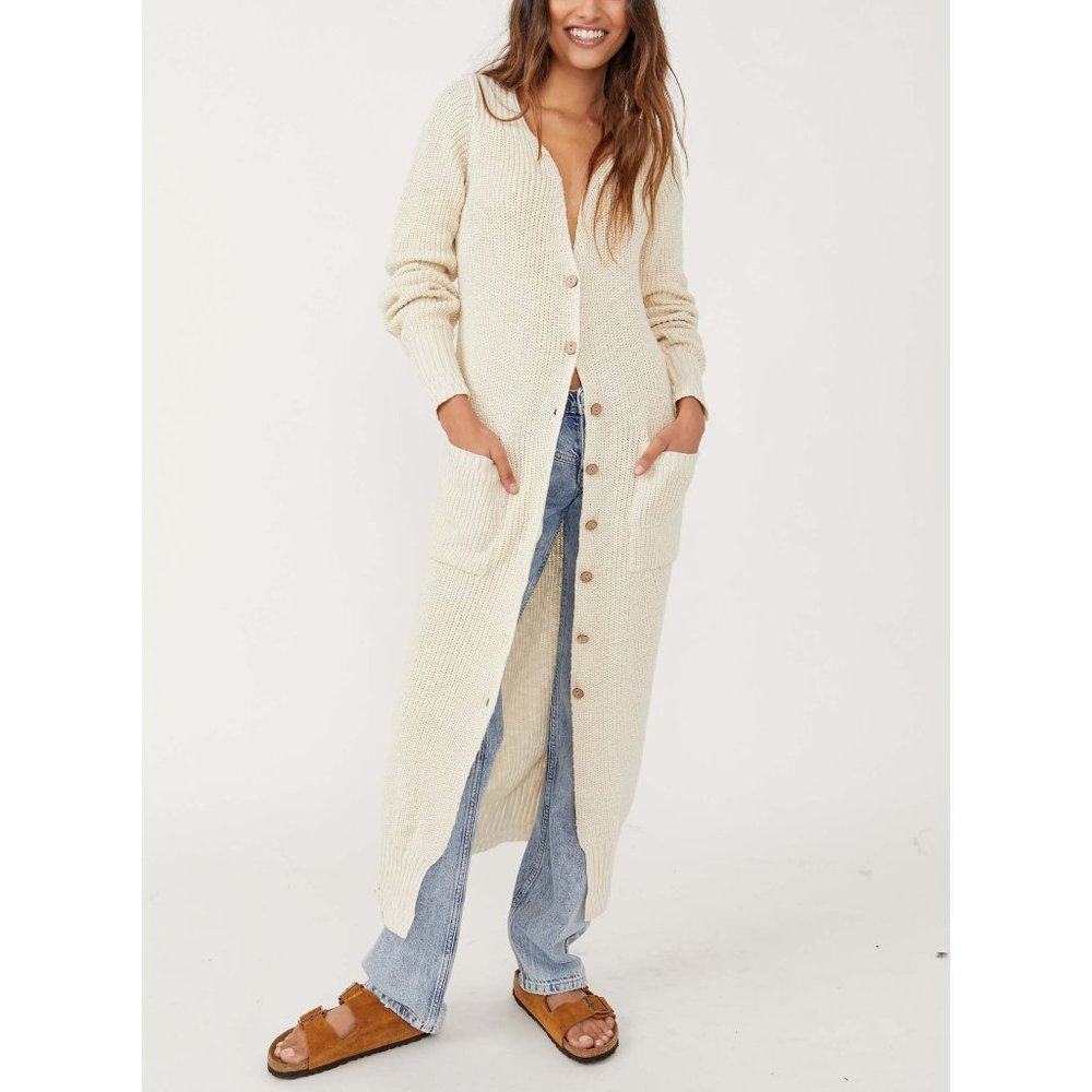 NWT Free People It's Alright Cardi / Tea Combo